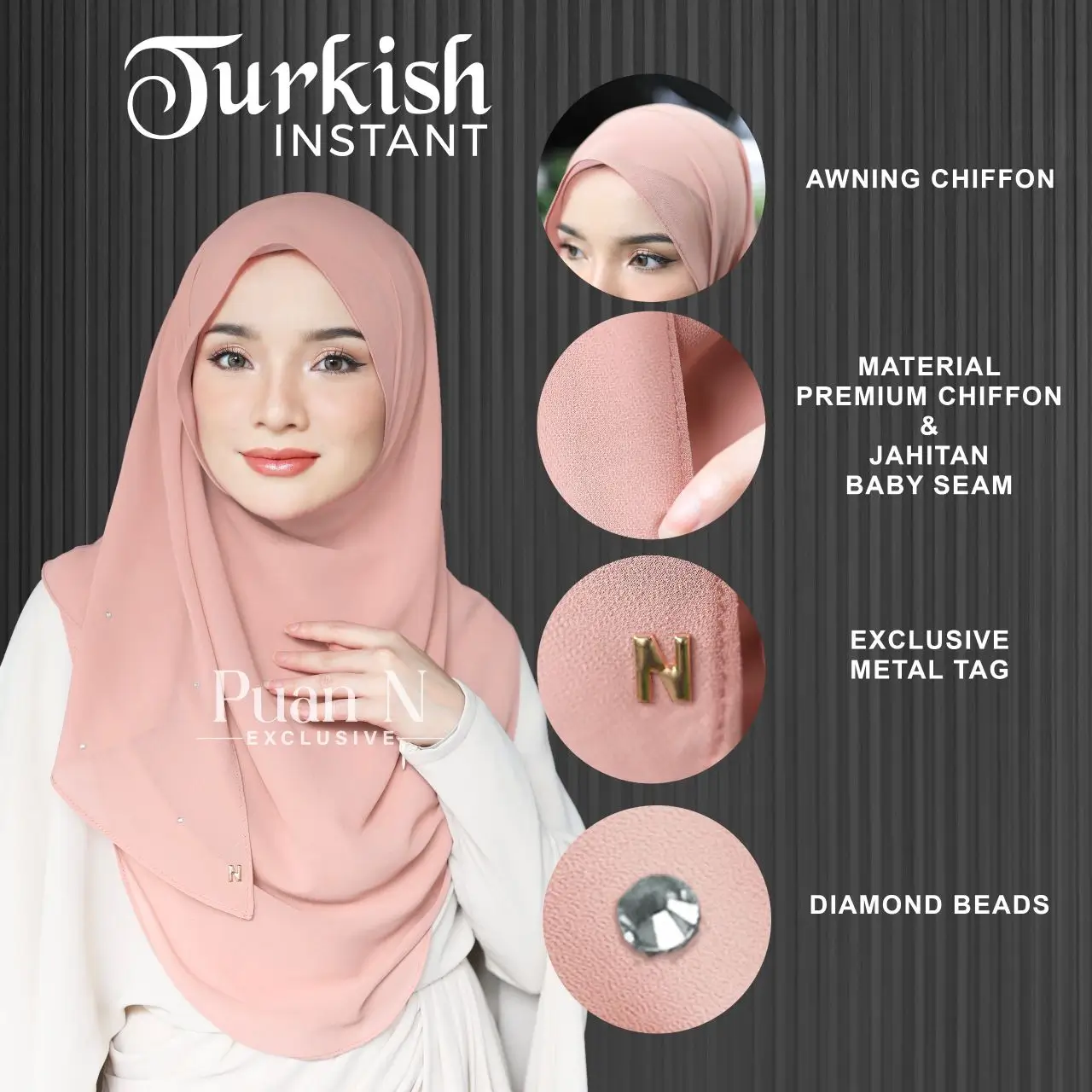 MATERIAL PREMIUM CHIFFON